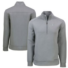 Chicago Cubs Cutter & Buck Cooperstown Collection Roam Eco Recycled Quarter-Zip Pullover Near Me