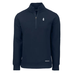 Chicago Cubs Cutter & Buck Cooperstown Collection Roam Eco Recycled Quarter-Zip Pullover Outlet