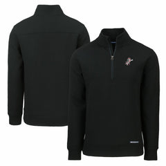 Cincinnati Reds Cutter & Buck Cooperstown Collection Roam Eco Recycled Quarter-Zip Pullover for sale