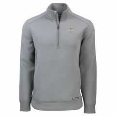 Milwaukee Brewers Cutter & Buck Cooperstown Collection Roam Eco Recycled Quarter-Zip Pullover Sale