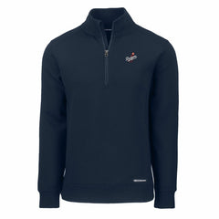 Los Angeles Dodgers Cutter & Buck Cooperstown Collection Roam Eco Recycled Quarter-Zip Pullover Sale