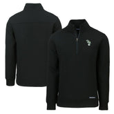 Athletics Cutter & Buck Cooperstown Collection Roam Eco Recycled Quarter-Zip Pullover Sale