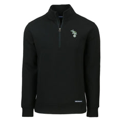 Athletics Cutter & Buck Cooperstown Collection Roam Eco Recycled Quarter-Zip Pullover Sale