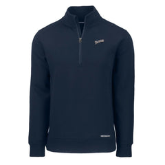 San Diego Padres Cutter & Buck Cooperstown Collection Roam Eco Recycled Quarter-Zip Pullover Discount