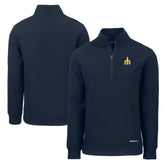 Seattle Mariners Cutter & Buck Cooperstown Collection Roam Eco Recycled Quarter-Zip Pullover for sale