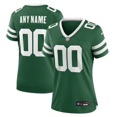 New York Jets Women's Custom Game Jersey - Legacy Green - Nike