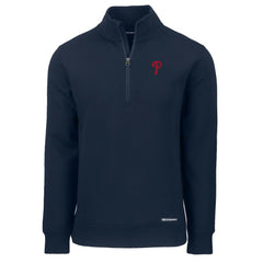 Philadelphia Phillies Cutter & Buck Roam Eco Recycled Quarter-Zip Pullover Near Me