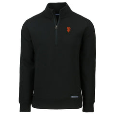 San Francisco Giants Cutter & Buck Roam Eco Recycled Quarter-Zip Pullover for sale
