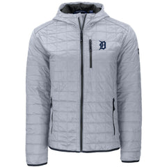 Detroit Tigers Cutter & Buck Rainier Primaloft Eco Full-Zip Hooded Jacket Discount