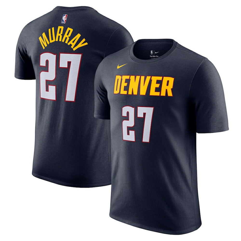 Nike Jamal Murray Denver Nuggets Icon Edition Name & Number T-Shirt Navy