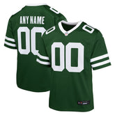 New York Jets Youth Custom Game Jersey - Legacy Green - Nike