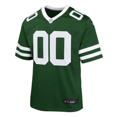 New York Jets Youth Custom Game Jersey - Legacy Green - Nike