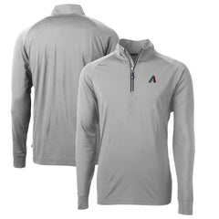 Arizona Diamondbacks Cutter & Buck Adapt Eco Knit Recycled Quarter-Zip Pullover Top Online
