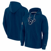 Houston Texans Elements Pace Pullover Hoodie - Navy - Fanatics