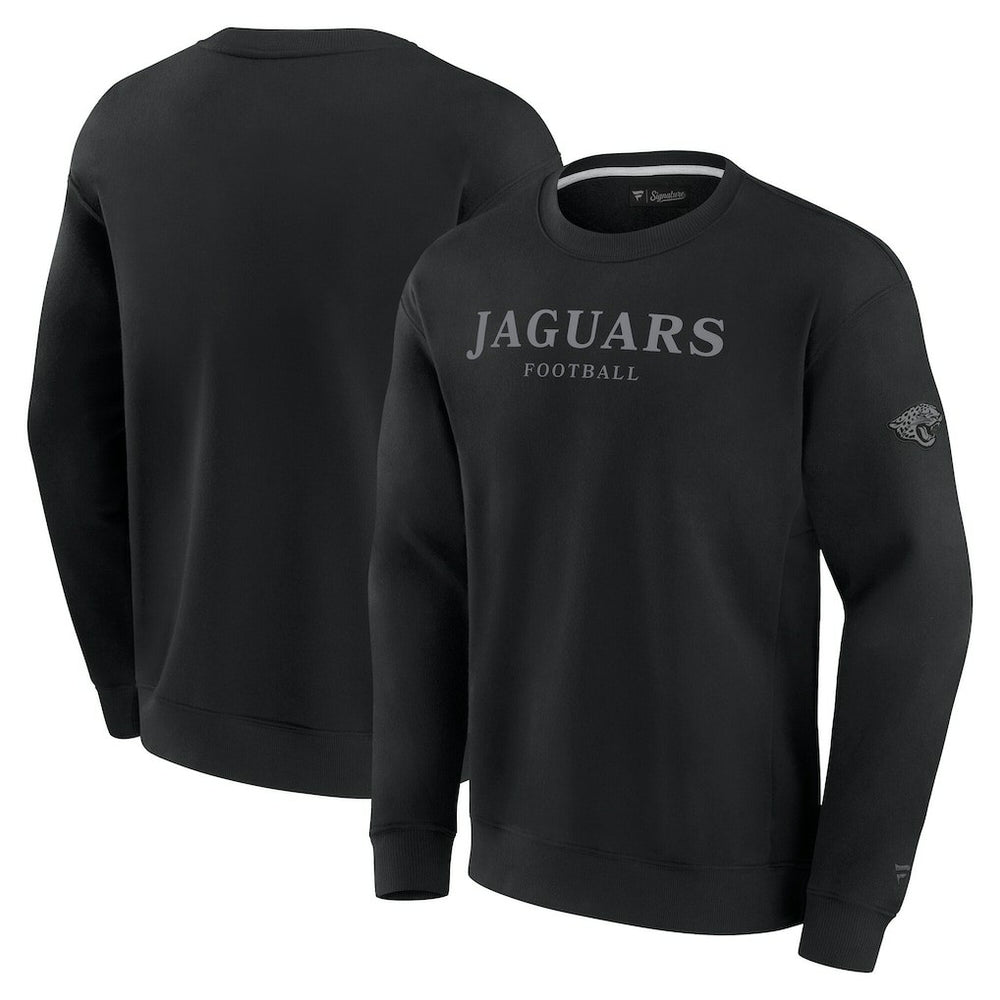 Jacksonville Jaguars Unisex Elements Unlimited Fleece Pullover Sweatshirt - Black - Fanatics