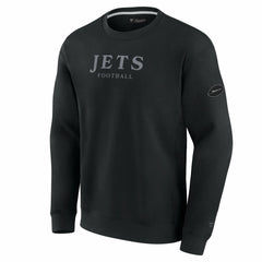 New York Jets Unisex Elements Unlimited Fleece Pullover Sweatshirt - Black - Fanatics