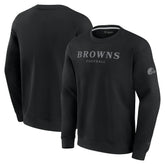 Cleveland Browns Unisex Elements Unlimited Fleece Pullover Sweatshirt - Black - Fanatics