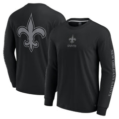 New Orleans Saints Unisex Elements Strive Long Sleeve T-Shirt - Black - Fanatics