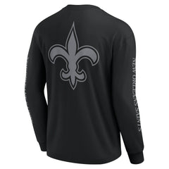 New Orleans Saints Unisex Elements Strive Long Sleeve T-Shirt - Black - Fanatics