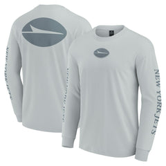 New York Jets Unisex Elements Strive Long Sleeve T-Shirt - Gray - Fanatics