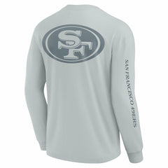 San Francisco 49ers Unisex Elements Strive Long Sleeve T-Shirt - Gray - Fanatics