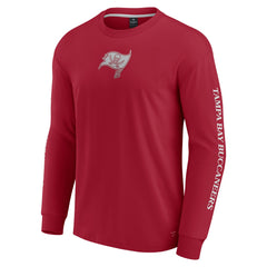 Tampa Bay Buccaneers Unisex Elements Strive Long Sleeve T-Shirt - Red - Fanatics