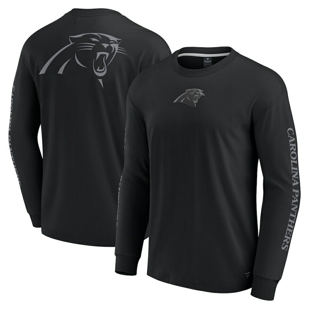 Carolina Panthers Unisex Elements Strive Long Sleeve T-Shirt - Black - Fanatics