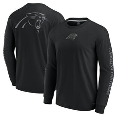 Carolina Panthers Unisex Elements Strive Long Sleeve T-Shirt - Black - Fanatics