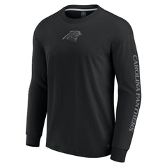 Carolina Panthers Unisex Elements Strive Long Sleeve T-Shirt - Black - Fanatics