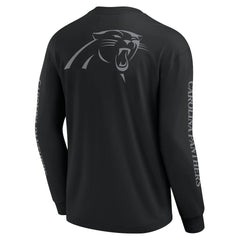 Carolina Panthers Unisex Elements Strive Long Sleeve T-Shirt - Black - Fanatics