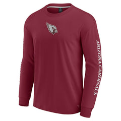 Arizona Cardinals Unisex Elements Strive Long Sleeve T-Shirt - Cardinal - Fanatics
