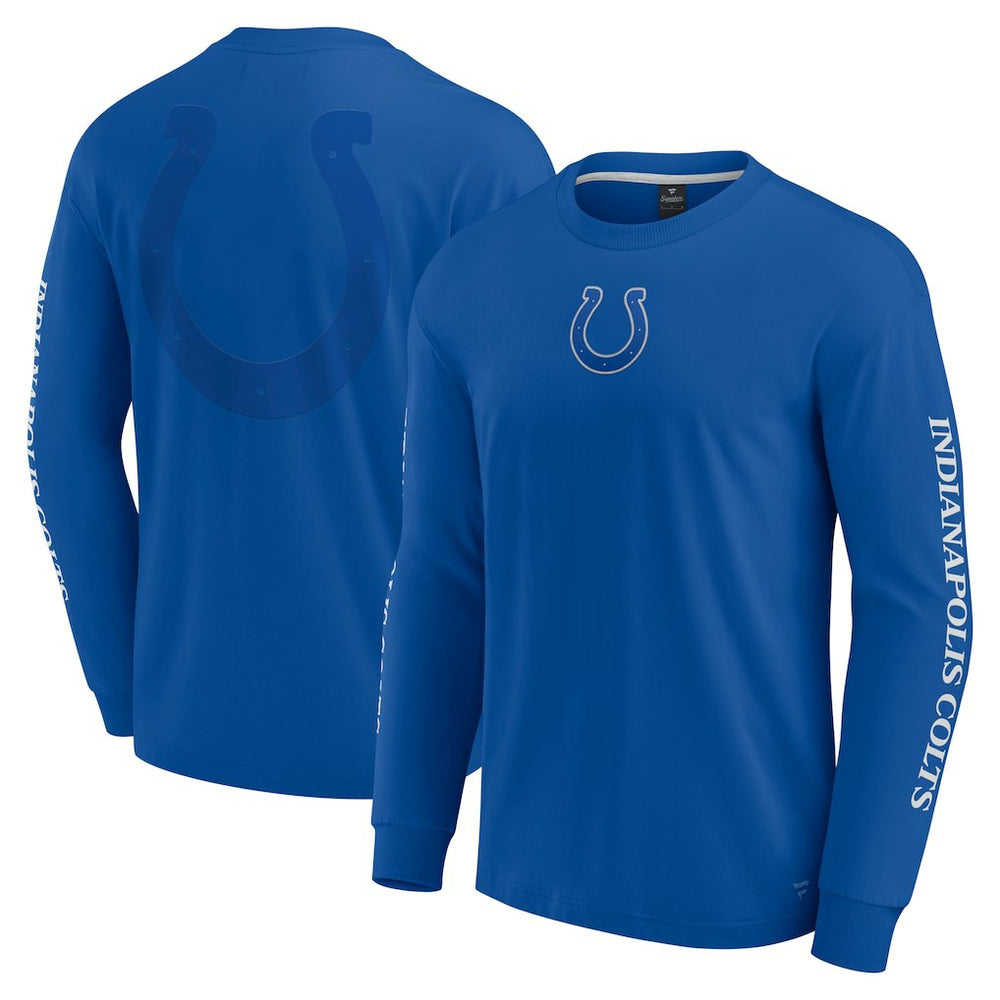 Indianapolis Colts Unisex Elements Strive Long Sleeve T-Shirt - Royal - Fanatics