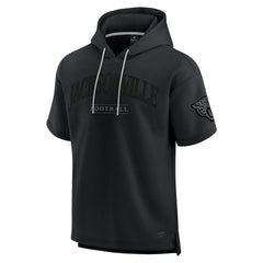 Jacksonville Jaguars Unisex Elements Ready Short Sleeve Pullover Hoodie - Black - Fanatics