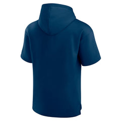Chicago Bears Unisex Elements Ready Short Sleeve Pullover Hoodie - Navy - Fanatics