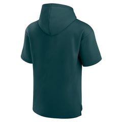 Philadelphia Eagles Unisex Elements Ready Short Sleeve Pullover Hoodie - Green - Fanatics