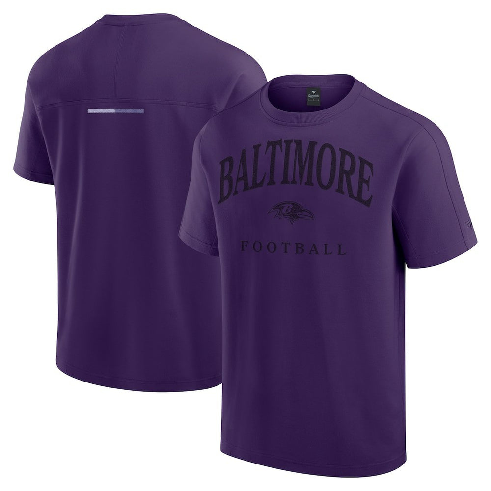 Baltimore Ravens Unisex Elements Flex Tri-Blend T-Shirt - Purple - Fanatics