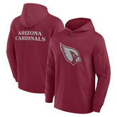 Arizona Cardinals Elements Blaze Tri-Blend Long Sleeve Hoodie T-Shirt - Cardinal - Fanatics
