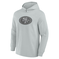 San Francisco 49ers Elements Blaze Tri-Blend Long Sleeve Hoodie T-Shirt - Gray - Fanatics