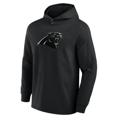 Carolina Panthers Elements Blaze Tri-Blend Long Sleeve Hoodie T-Shirt - Black - Fanatics