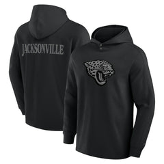 Jacksonville Jaguars Elements Blaze Tri-Blend Long Sleeve Hoodie T-Shirt - Black - Fanatics