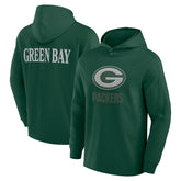 Green Bay Packers Elements Blaze Tri-Blend Long Sleeve Hoodie T-Shirt - Green - Fanatics