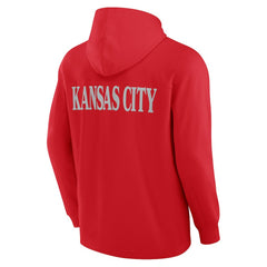 Kansas City Chiefs Elements Blaze Tri-Blend Long Sleeve Hoodie T-Shirt - Red - Fanatics