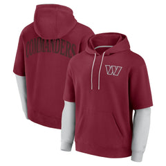 Washington Commanders Unisex Sleek Elements Pullover Hoodie - Burgundy - Fanatics