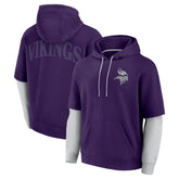Minnesota Vikings Unisex Sleek Elements Pullover Hoodie - Purple - Fanatics