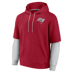 Tampa Bay Buccaneers Unisex Sleek Elements Pullover Hoodie - Red - Fanatics