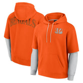 Cincinnati Bengals Unisex Sleek Elements Pullover Hoodie - Orange - Fanatics