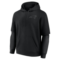 Carolina Panthers Unisex Sleek Elements Pullover Hoodie - Black - Fanatics