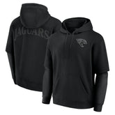 Jacksonville Jaguars Unisex Sleek Elements Pullover Hoodie - Black - Fanatics