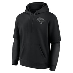 Jacksonville Jaguars Unisex Sleek Elements Pullover Hoodie - Black - Fanatics