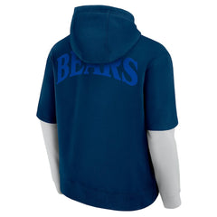 Chicago Bears Unisex Sleek Elements Pullover Hoodie - Navy - Fanatics